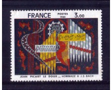 1980 - LOTTO/FRA2107N - FRANCIA - 3 Fr. J.S.BACH - NUOVO
