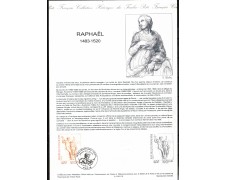 1983 - LOTTO/FRA2272DOC - FRANCIA - 4 Fr. RAFFAELLO - DOC. FILATELICO