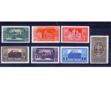 Montecassino- nuova Somalia 1929 - Sassone nn.123/129 MNH Colonie 