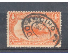 1898 - LOTTO/USA151U - STATI UNITI - 4c. TRANS-MISSISSIPPI - USATO
