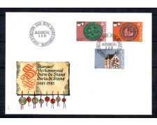 1981 - LOTTO/SVI1134FDC - SVIZZERA - DIETA DI STANS - BUSTA FDC 1981 - LOTTO/SVI1134FDC - SVIZZERA - DIETA DI STANS - BUSTA FDC
