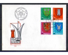 1981 - LOTTO/SVI1142FDC - SVIZZERA - PRO JUVENTUTE - BUSTA FDC 1981 - LOTTO/SVI1142FDC - SVIZZERA - PRO JUVENTUTE - BUSTA FDC