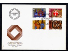 1981 - LOTTO/SVI1138FDC - SVIZZERA - PROPAGANDA 4v.- BUSTA FDC 1981 - LOTTO/SVI1138FDC - SVIZZERA - PROPAGANDA 4v.- BUSTA FDC