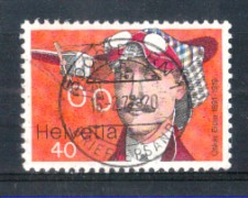 1977 - LOTTO/SVI1017U - SVIZZERA - 40c. O. BIDER - USATO 1977 - LOTTO/SVI1017U - SVIZZERA - 40c. O. BIDER - USATO