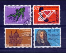 1975 - LOTTO/SVI990CPU - SVIZZERA - PROPAGANDA 4v. - USATI