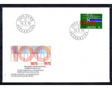 1975 - LOTTO/SVI976FDC - SVIZZERA - 15c. CONVENZIONE METRICA - BUSTA FDC