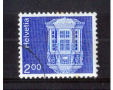 1974 - LOTTO/SVI971U - SVIZZERA - 2 Fr. ARCHITETTURA - USATO 1974 - LOTTO/SVI971U - SVIZZERA - 2 Fr. ARCHITETTURA - USATO