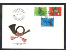 1974 - LOTTO/SVI949FDCC - SVIZZERA - PROPAGANDA - BUSTA FDC 1974 - LOTTO/SVI949FDCC - SVIZZERA - PROPAGANDA - BUSTA FDC