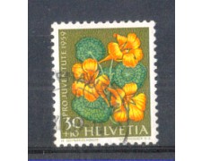 1959 - LOTTO/SVI637U - SVIZZERA - 30+10c. PRO JUVENTUTE - USATO