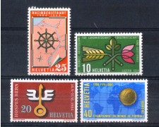 1954 - LOTTO/SVI547CPN - SVIZZERA - PROPAGANDA 4v. - NUOVI