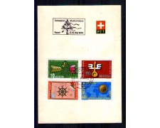 1954 - LOTTO/547CPUF - SVIZZERA - PROPAGANDA 4v. - FOLDER