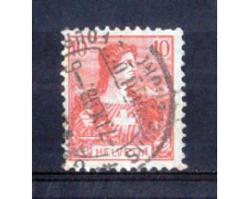 1907 - LOTTO/SVI116U - SVIZZERA - 10c. ROSA - USATO 1907 - LOTTO/SVI116U - SVIZZERA - 10c. ROSA - USATO