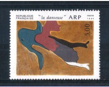 1986 - LOTTO/FRA2443N - FRANCIA - 5 Fr. JEAN ARP - NUOVO