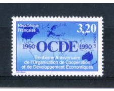 1990 - LOTTO/FRA2664N - FRANCIA - 3,20 Fr. O.C.D.E - NUOVO
