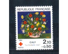 1984 - LOTTO/FRA2345N - FRANCIA - PRO CROCE ROSSA - NUOVO