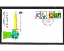 1980 - LOTTO/ONUU333FDC - ONU U.S.A - CONSIGLIO ECONOMICO - BUSTA FDC 1980 - LOTTO/ONUU333FDC - ONU U.S.A - CONSIGLIO ECONOMICO - BUSTA FDC
