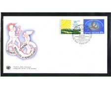 1981 - LOTTO/ONUU340FDC - ONU U.S.A. - SORGENTI ENERGETICHE - BUSTA FDC 1981 - LOTTO/ONUU340FDC - ONU U.S.A. - SORGENTI ENERGETICHE - BUSTA FDC