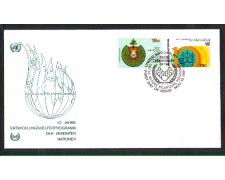 1981 - LOTTO/ONUU358FDC - ONU U.S.A. - PROGRAMMA VOLONTARI - BUSTA FDC 1981 - LOTTO/ONUU358FDC - ONU U.S.A. - PROGRAMMA VOLONTARI - BUSTA FDC