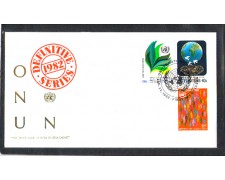 1982 - LOTTO/ONUU361FDC - ONU U.S.A. - SIMBOLI 3v. - BUSTA FDC 1982 - LOTTO/ONUU361FDC - ONU U.S.A. - SIMBOLI 3v. - BUSTA FDC