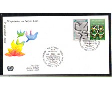 1980 - LOTTO/ONUS93FDC - ONU SVIZZERA - 35° ANNIVERSARIO - BUSTA FDC