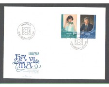 1982 - LOTTO/LIE739FDC - LIECHTENSTEIN - ESPOSIZIONE LIBA 82 - BUSTA FDC
