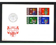 1981 - LOTTO/LIE710FDC - LIECHTENSTEIN - STEMMI LANDAMANNI - BUSTA FDC