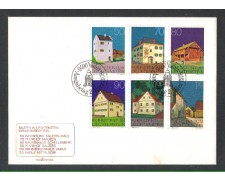 1978 - LOTTO/LIE638FDC - LIECHTENSTEIN - EDIFICI - BUSTA FDC