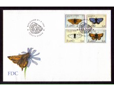 1994 - LOTTO/ALA85FDC - ALAND - FARFALLE - BUSTA FDC