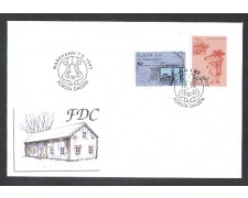 1993 - LOTTO7ALA71FDC - ALAND - NORDEN - BUSTA FDC