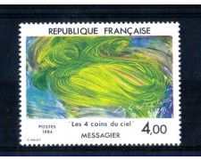 1984 - LOTTO/FRA2307N - FRANCIA - 4 Fr. JEAN MESSAGIER - NUOVO
