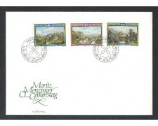 1982 - LOTTO/LIE749FDC - LIECHTENSTEIN - M. MENZINGER PITTORE - BUSTA FDC