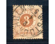 1872 - LOTTO/SVE16U - SVEZIA - 3 ORE BISTRO - USATO