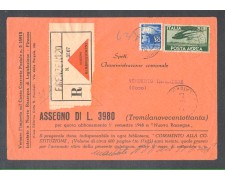1948 - REPUBBLICA - LBF/705 - Firenze - BUSTA CONTRORIMBORSO PER VERDERIO (CO) 1948 - REPUBBLICA - LBF/705 - Firenze - BUSTA CONTRORIMBORSO PER VERDERIO (CO)