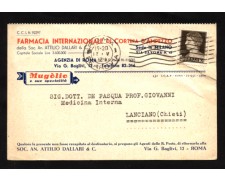 CORTINA D'AMPEZZO - 1932 - LBF/1361 - FARMACIA INTERNAZIONALE DI CORTINA