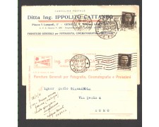 GENOVA - 1931/32 - LBF/1358 - DITTA ING. IPPOLITO CATTANEO FORNITURE PER FOTOGRAFIA