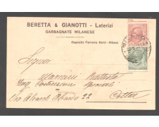 GARBAGNATE MILANESE - 1922 - LBF/1353 - BERETTA E GIANOTTII LATERIZI