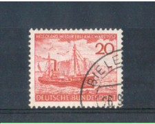 1952 - LOTTO/3604U - GERMANIA FEDERALE - 20p. RESTITUZIONE HELLIGOLAND - USATO 1952 - LOTTO/3604U - GERMANIA FEDERALE - 20p. RESTITUZIONE HELLIGOLAND - USATO