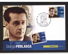 2010 - LOTTO/10567ZM - REPIBBLICA - GIORGIO PERLASCA - CARTOLINA MAXIMUM
