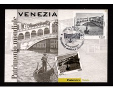 2007 - LOTTO/10571ZM - REPUBBLICA -  VENEZIA PATRIMONIO UNESCO - CARTOLINA MAXIMUM
