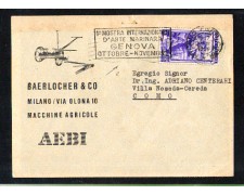 1951 - LBF/1459 - REPUBBLICA - 1 MOSTRA D'ARTE MARINARA SU BUSTA PER COMO 1951 - LBF/1459 - REPUBBLICA - 1 MOSTRA D'ARTE MARINARA SU BUSTA PER COMO