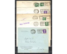 1939/4o - LOTTO/10775 - REGNO - INSIEME DI 5 BUSTE  PERFIN