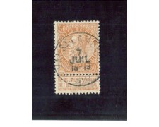 1893 - LOTTO/10827 - BELGIO - 50c. BISTRO - USATO 1893 - LOTTO/10827 - BELGIO - 50c. BISTRO - USATO