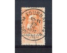 1905 - LOTTO/10831 - BELGIO - 1 Fr. GIALLO - USATO 1905 - LOTTO/10831 - BELGIO - 1 Fr. GIALLO - USATO