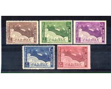 1927 - LOTTO/10836 - BELGIO - PRO TUBERCOLOTICI 5v. - LING. 1927 - LOTTO/10836 - BELGIO - PRO TUBERCOLOTICI 5v. - LING.