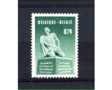 1951 - LOTTO/10849 - BELGIO - 8+4 FR. MONUMENTO - LING. 1951 - LOTTO/10849 - BELGIO - 8+4 FR. MONUMENTO - LING.