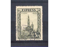1929 - LOTTO/10852 - BELGIO - 5,25 Fr. FRANCOBOLLO ESPRESSO - USATO 1929 - LOTTO/10852 - BELGIO - 5,25 Fr. FRANCOBOLLO ESPRESSO - USATO