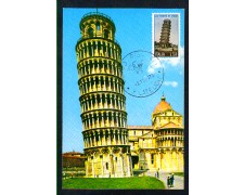 1973 - LOTTO/10883 - REPUBBLICA -  TORRE DI PISA - CARTOLINA MAXIMUM