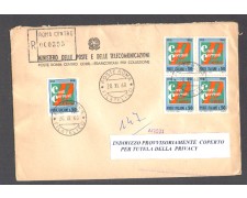 1968 - LBF/1417 - REPUBBLICA - SERVIZIO CONTI CORRENTI - BUSTA RACC. FDC