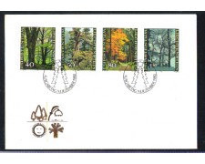 1980 - LBF/4122 - LIECHTENSTEIN - ALBERI DELLA FORESTA - BUSTA FDC