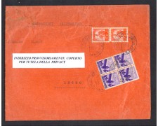 1948 - LOTTO/10900 - REPUBBLICA - BUSTA MANOSCRITTI RACCOMANDATI 1948 - LOTTO/10900 - REPUBBLICA - BUSTA MANOSCRITTI RACCOMANDATI